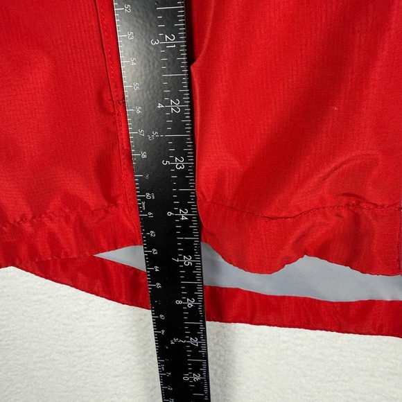Eddie Bauer Lone Peak 3 in 1 Jacket Boys Large Red Grey Colorblock Ripstop - Picture 6 of 10